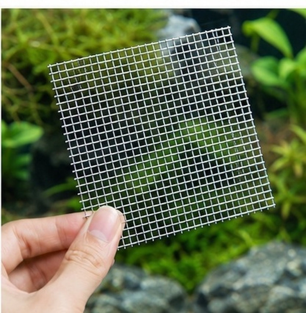 Aquarium Planted Set Up - 12Pcs Stainless Steel Wire Mesh Pad