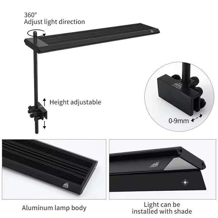 WEEK AQUA S Series RGB+UV Full - đánh giá và giá Planted Aquarium Maintenance