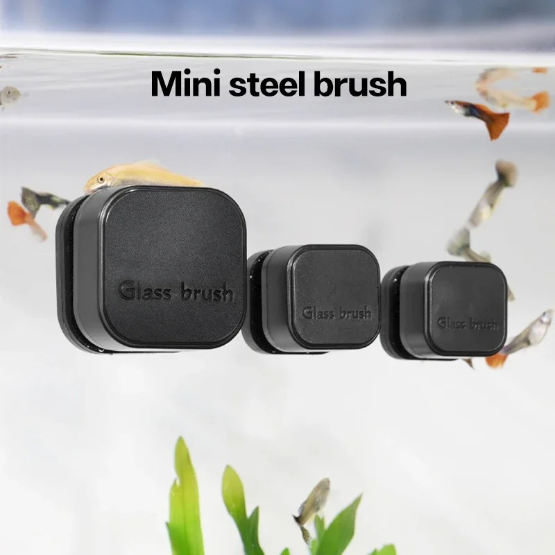 Mini Square Magnetic Brush Aqu - đánh giá và giá Planted Aquarium Tools