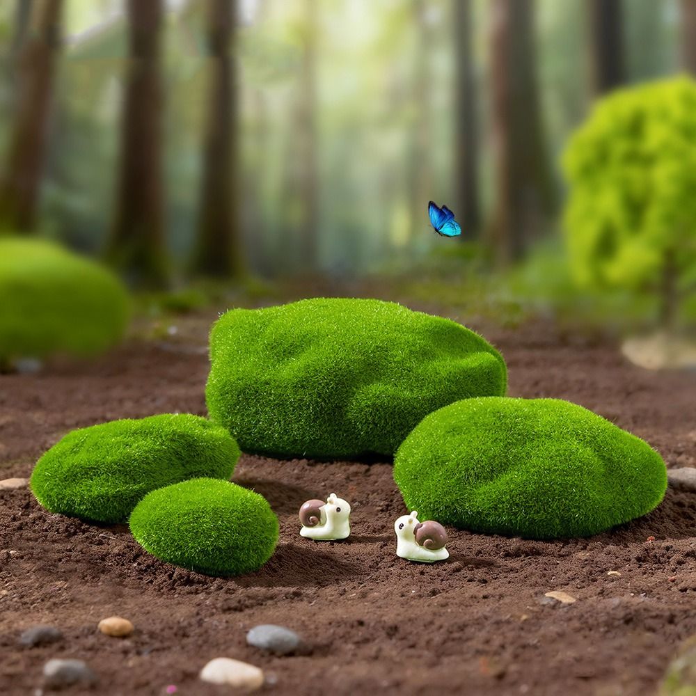 2/4/6/10PCS Green Artificial M - đánh giá và giá Planted Aquarium Moss