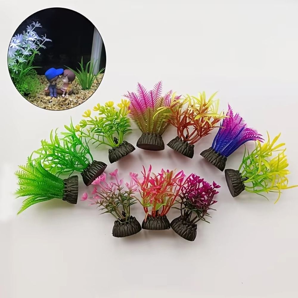 Plastic Artificial Aquarium Pl - đánh giá và giá Aquarium Planted Background