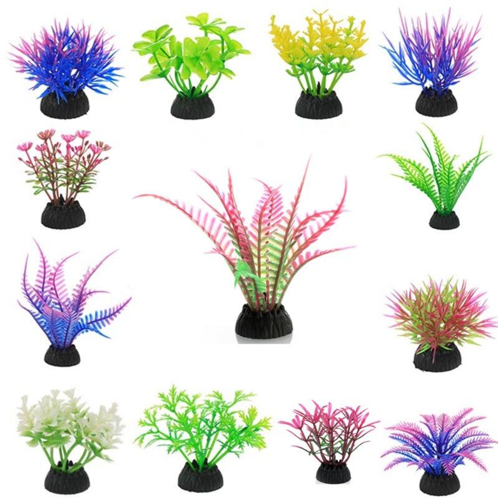 Plastic Artificial Aquarium Pl - đánh giá và giá Aquarium Planted Background
