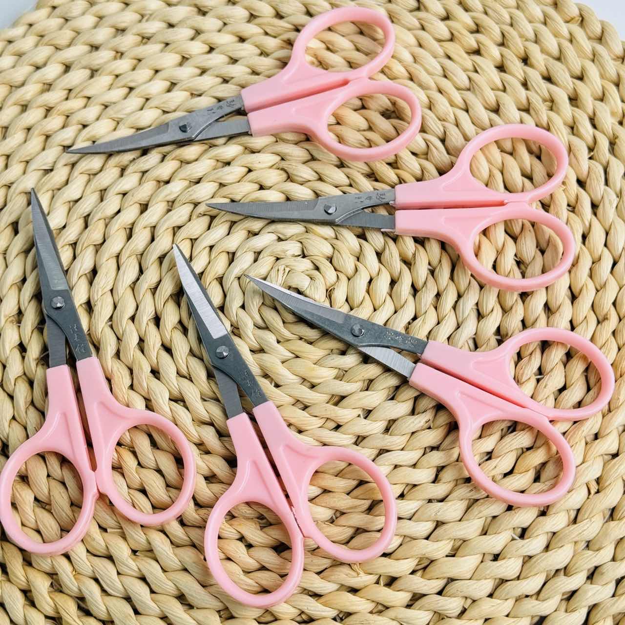 Pink Mini Straight Blade Hair  - đánh giá và giá Trimming Scissor Set