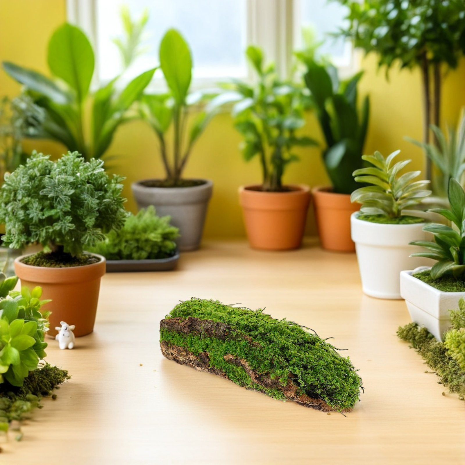 Artificial Moss Driftwood Deco - đánh giá và giá Planted Aquarium Moss