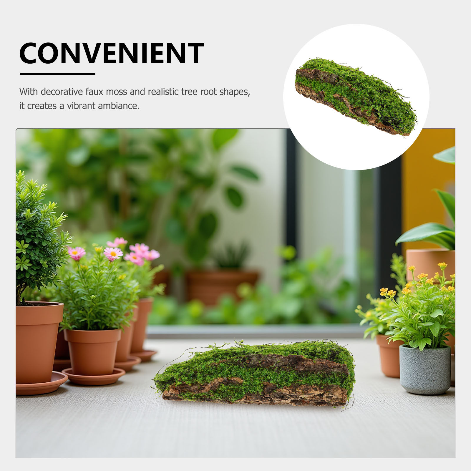 Artificial Moss Driftwood Deco - đánh giá và giá Planted Aquarium Moss