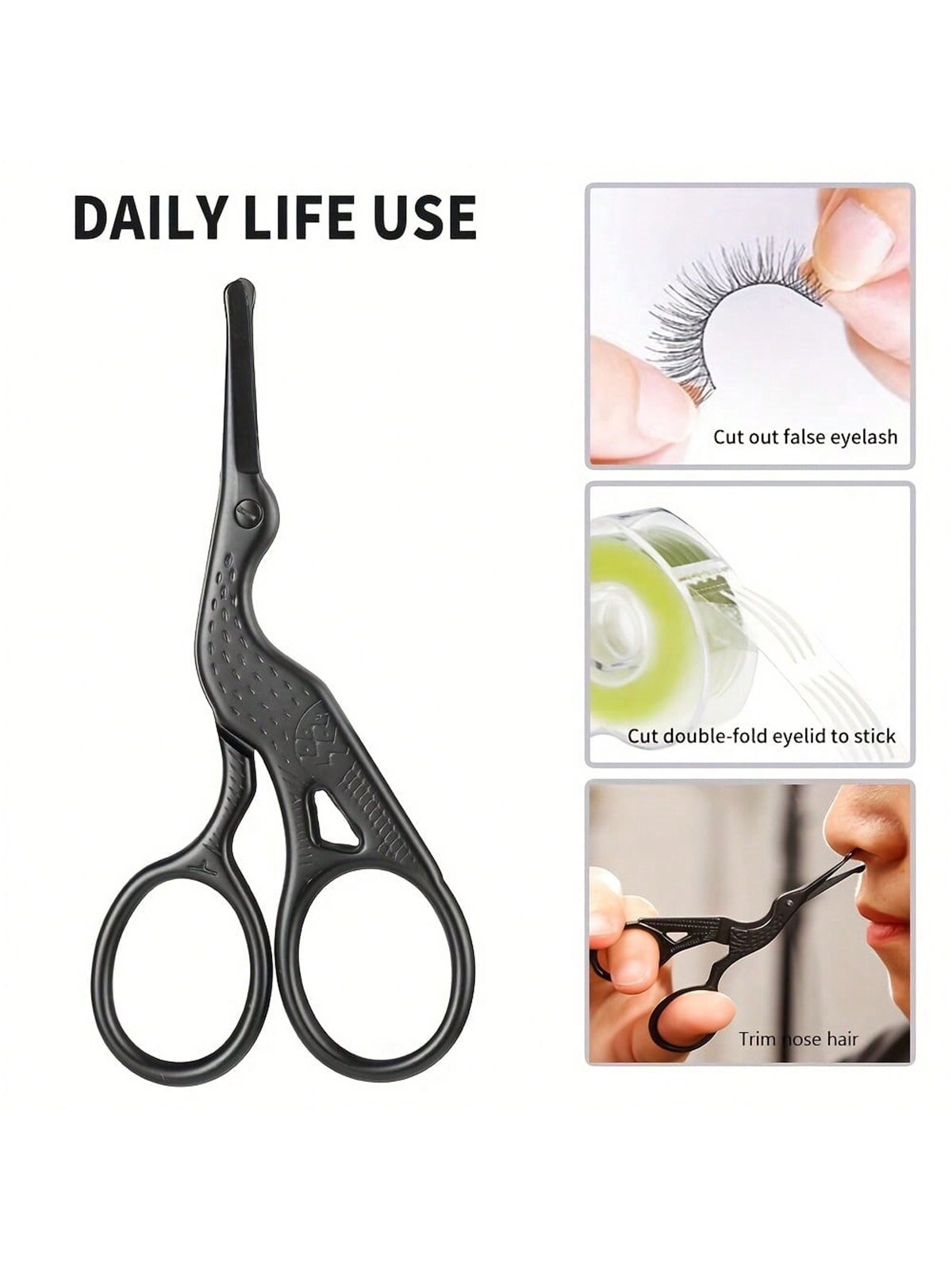 Nose Hair Scissors, Stainless  - đánh giá và giá Trimming Scissor Set