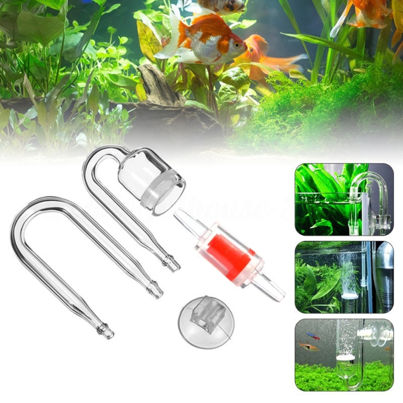 4pcs Set DIY CO2 Diffuser For  - đánh giá và giá Planted Aquarium Maintenance